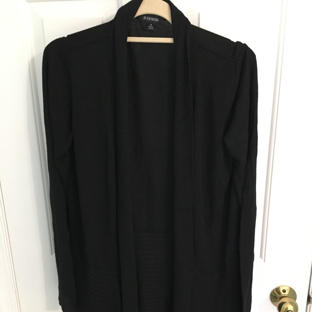 Wrap Sweater with Scattered Iridescent Sparkle